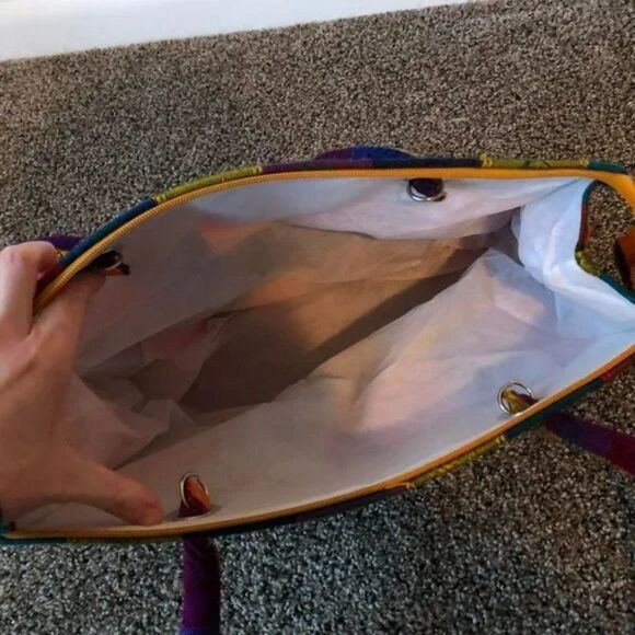 Boho Puerto Vallarta Shoulder Tote - Picture 5 of 7